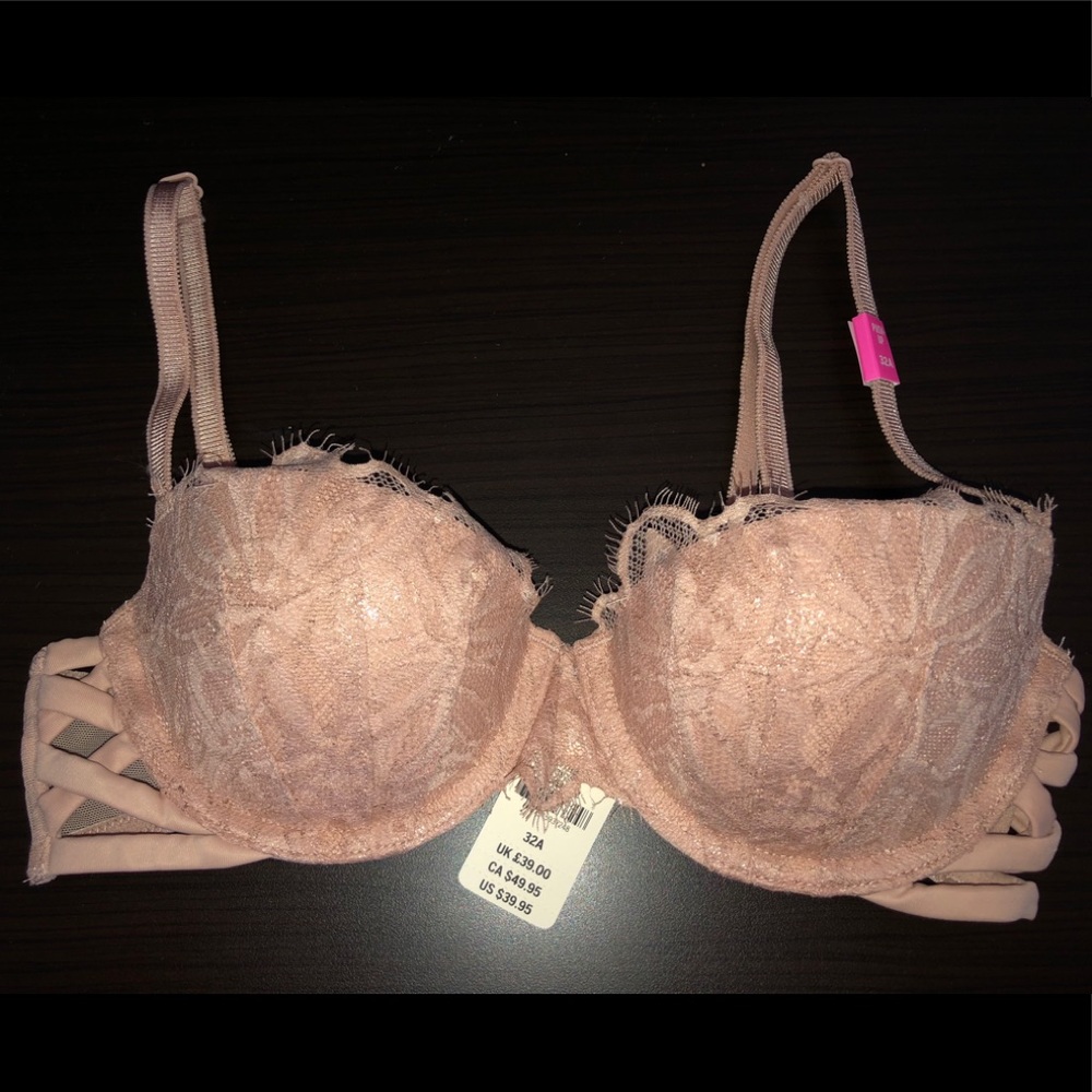 NEW PINK Date Bra